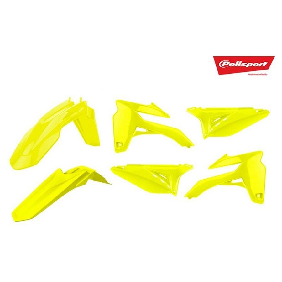 KIT PLASTICA COMPLETO POLISPORT SE-R/SEF-R 13-15 AMARILLO FLÚOR    90802