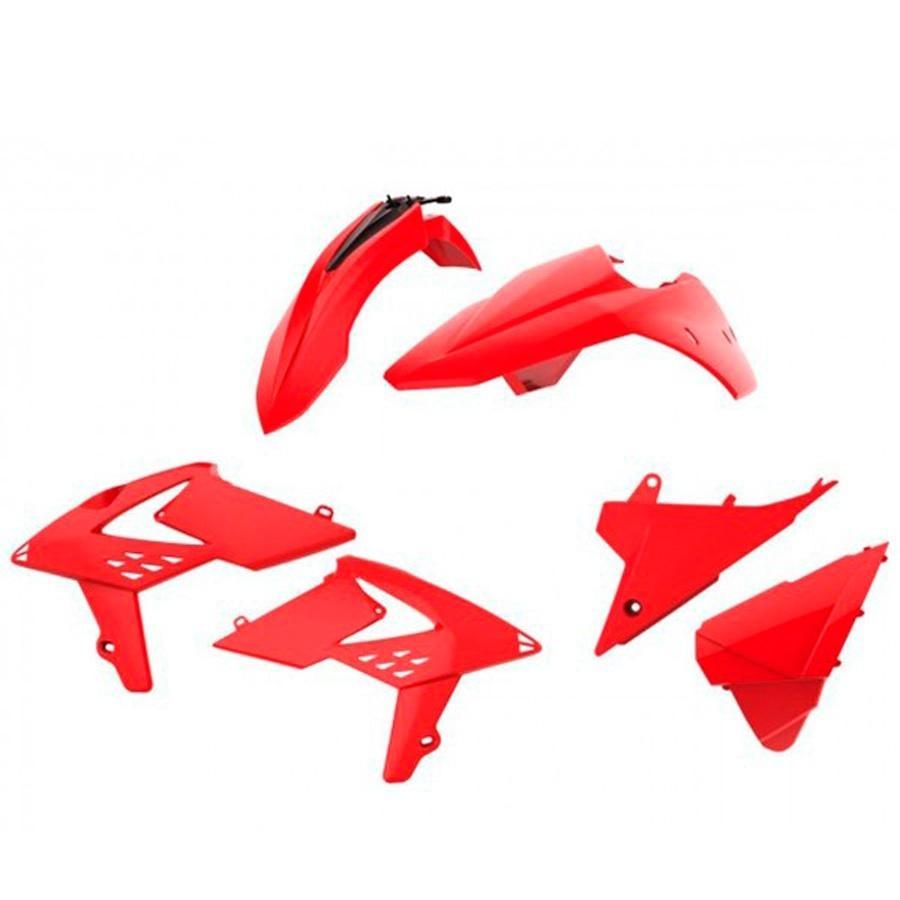 KIT PLASTICA COMPLETO POLISPORT BETA ROJO 90703