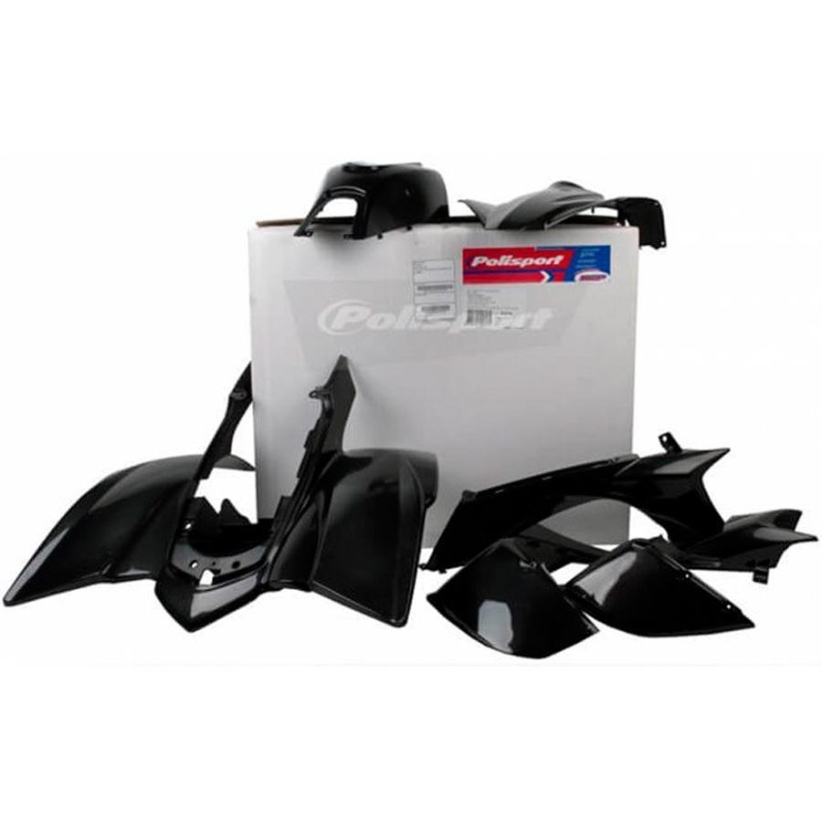 KIT PLASTICA COMPLETO POLISPORT YAMAHA ATV COLOR NEGRO 90074