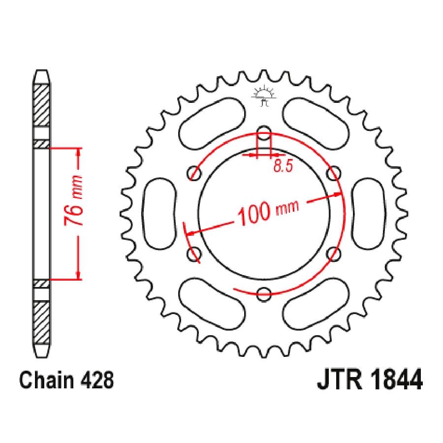 PLATO CORONA JT 1844 52T