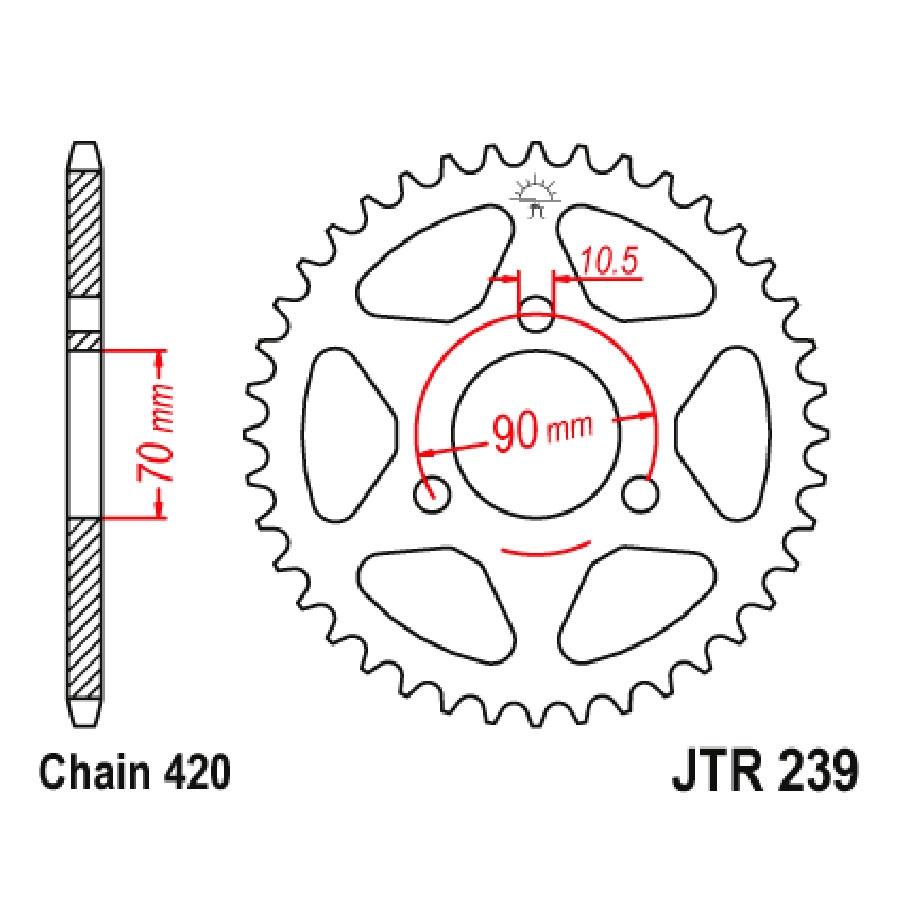 PLATO CORONA JT 239 48T