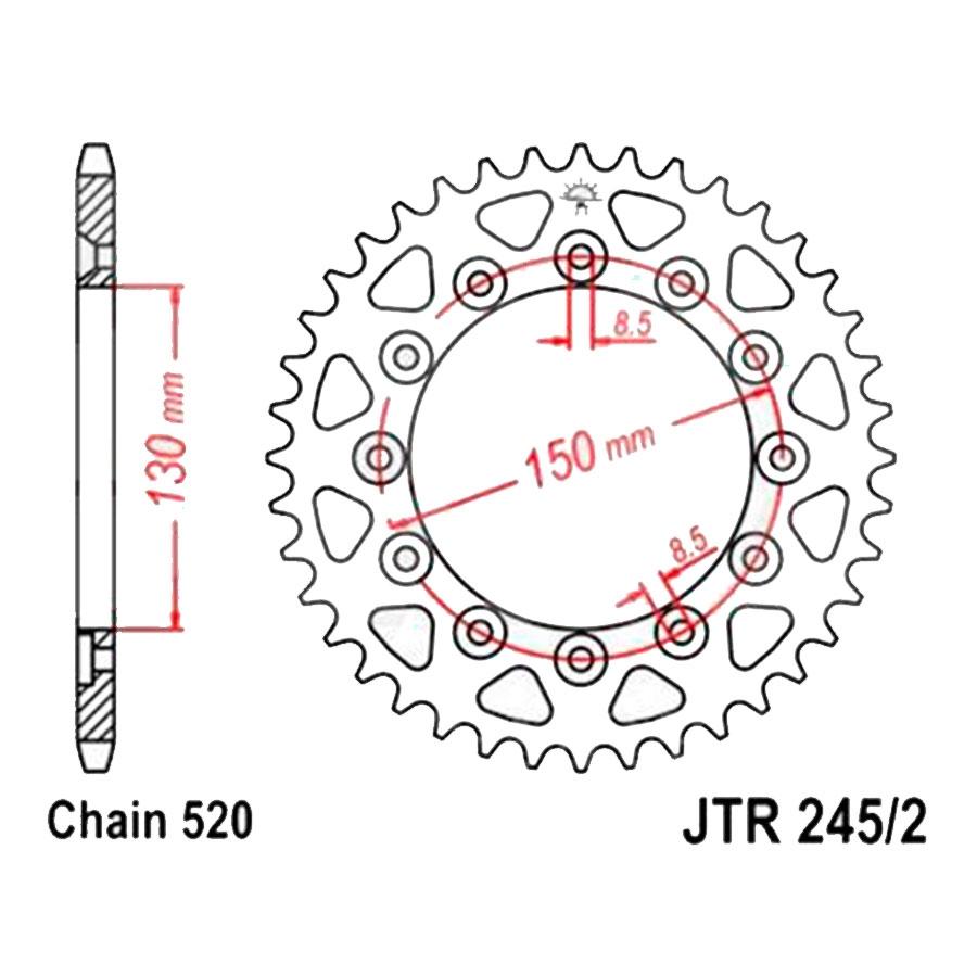 PLATO CORONA JT 245 43T