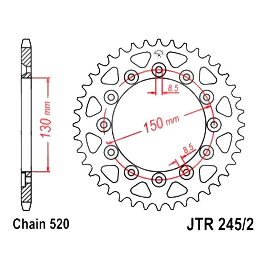 PLATO CORONA JT 245 52T
