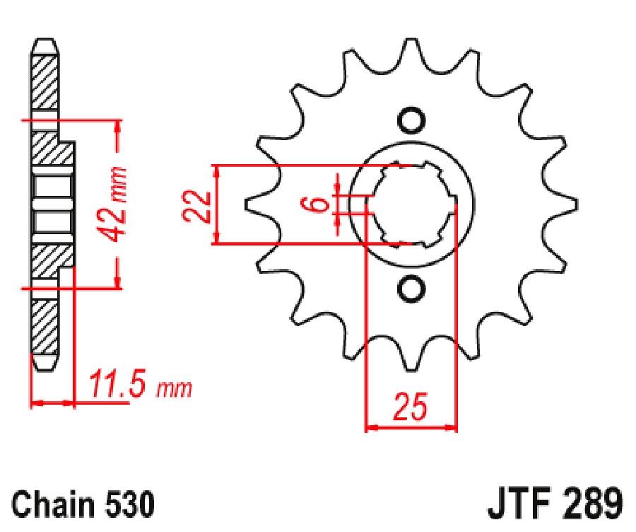 PIÑON JT 289 16T