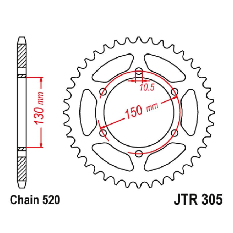 PLATO CORONA JT 305 47T