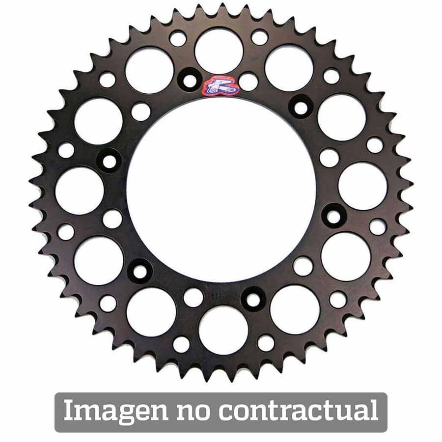 PLATO CORONA RENTHAL ULTRALIGERA 48 DIENTES NEGRO 112U-520-48GEBK   491278