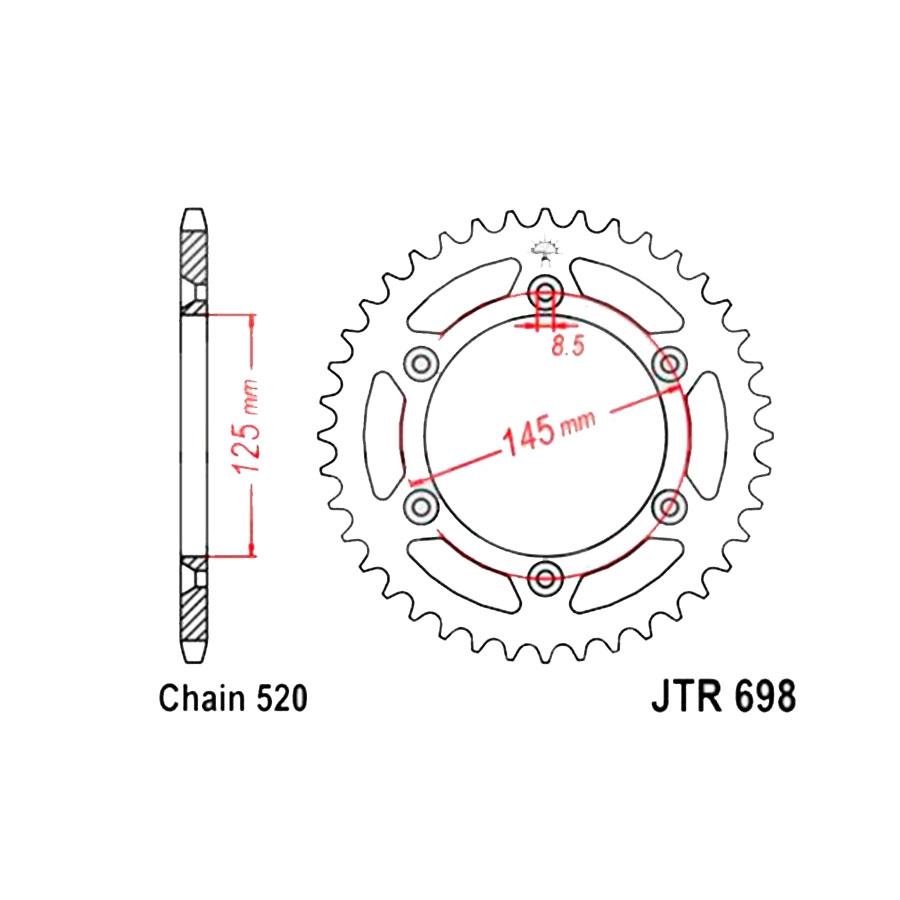 PLATO CORONA JT 698 46T