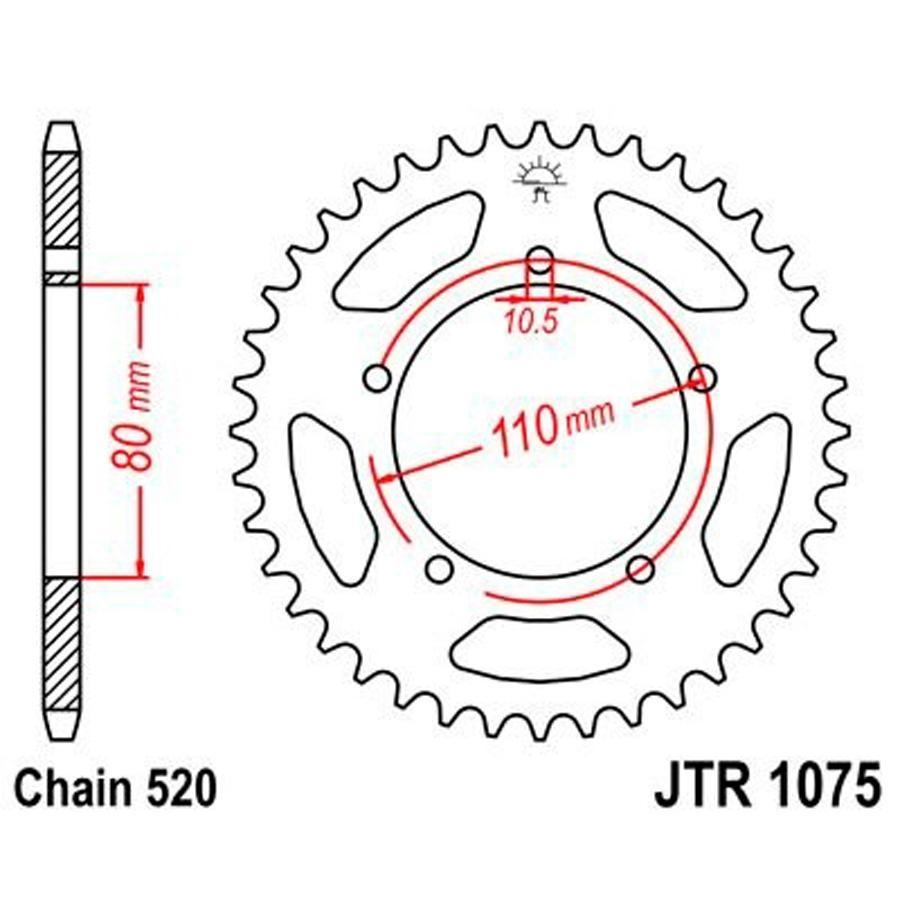 PLATO CORONA JT 1075 39T  520