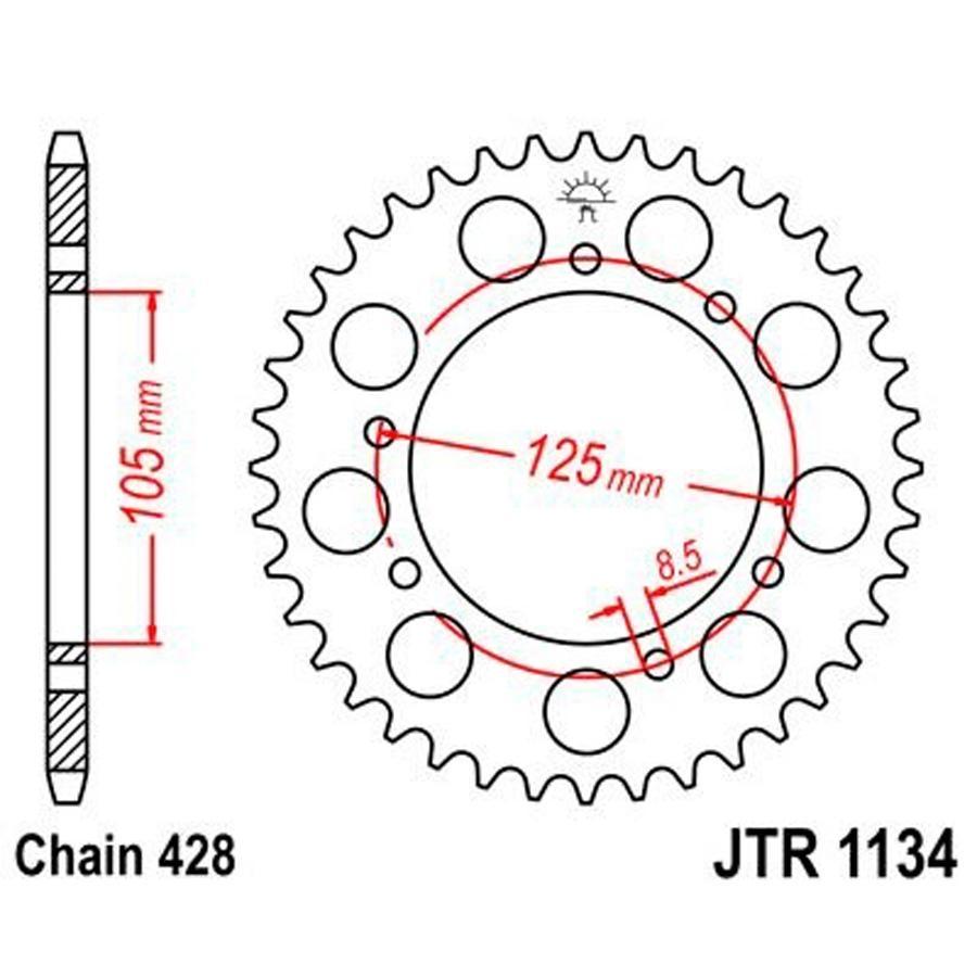 PLATO CORONA JT 1134 56T  428