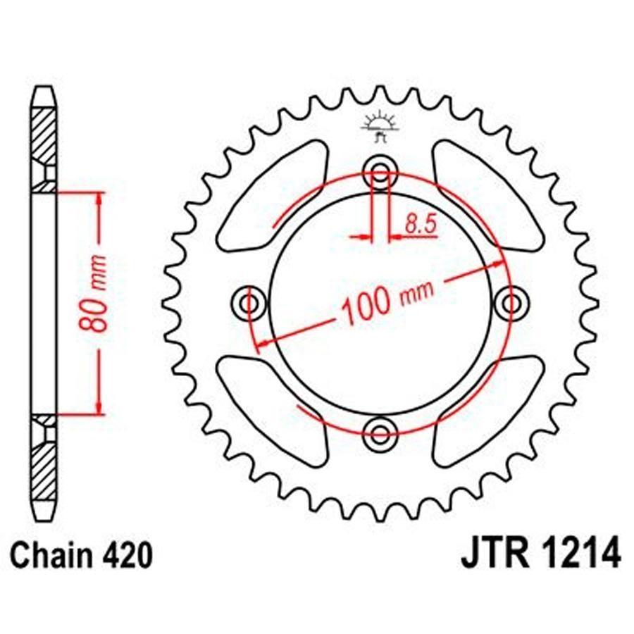 PLATO CORONA JT 1214 36T  420