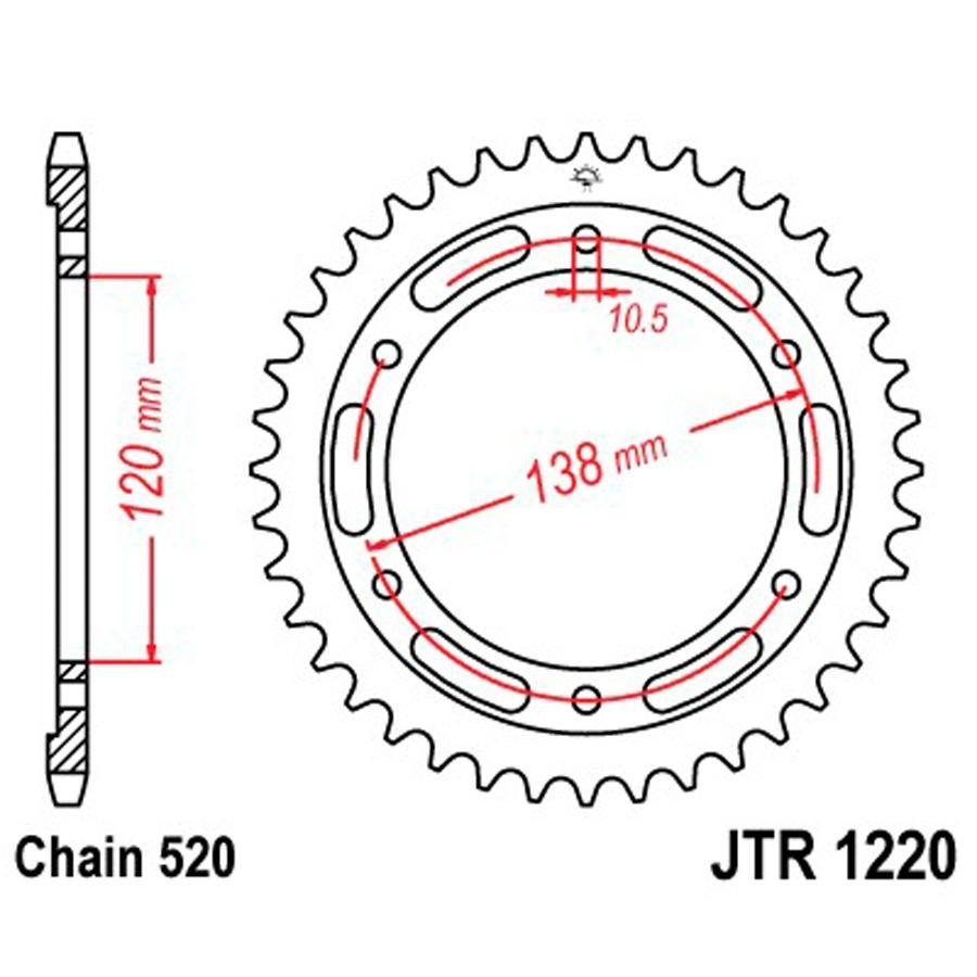 PLATO CORONA JT 1220 38T  520