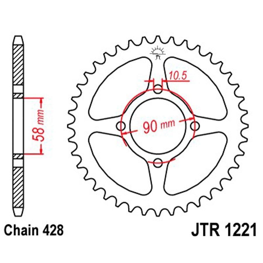 PLATO CORONA JT 1221 44T  428