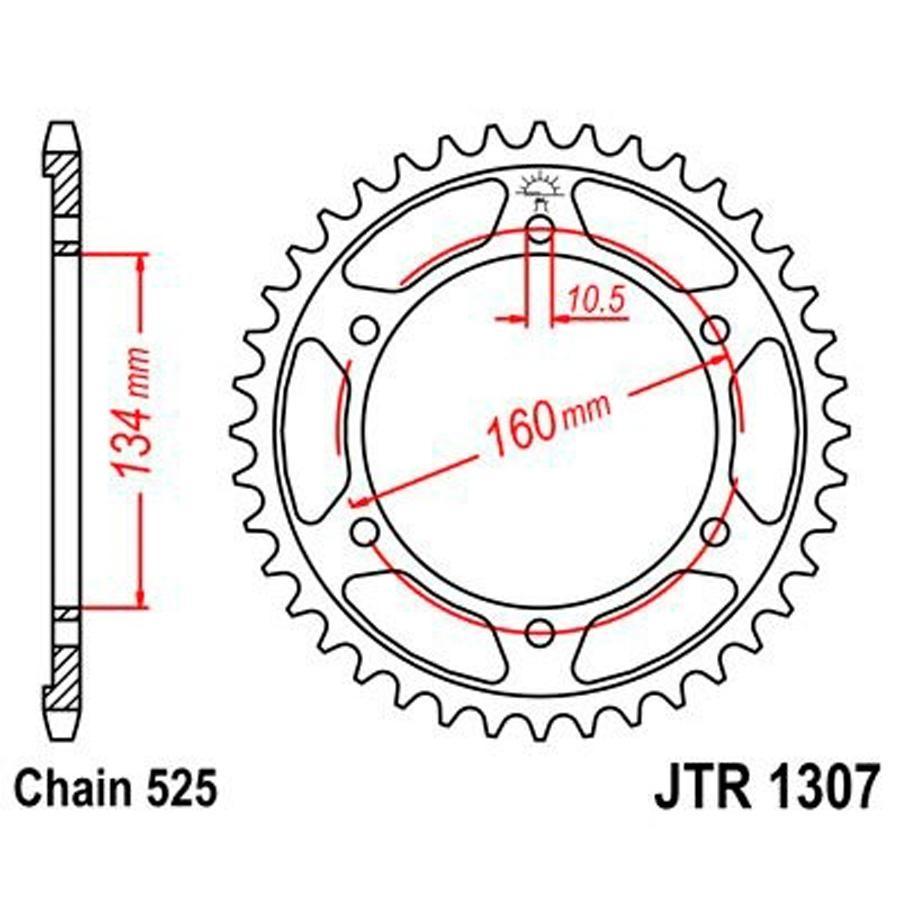PLATO CORONA JT 1307 41T  525