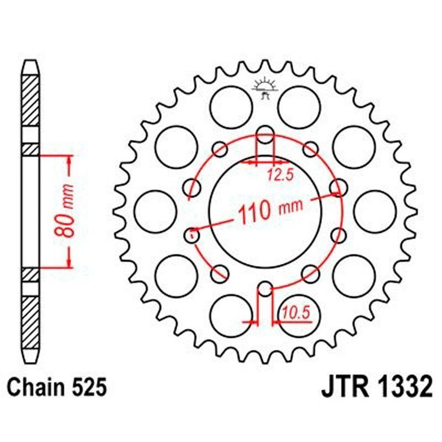 PLATO CORONA JT 1332 42T  525