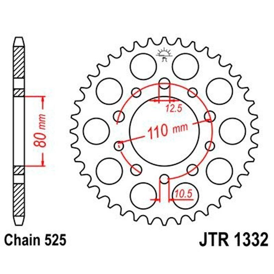 PLATO CORONA JT 1332 43T  525