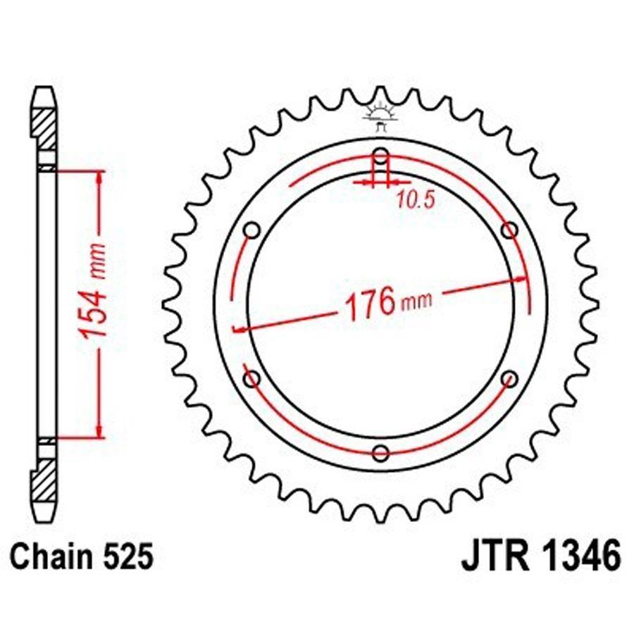 PLATO CORONA JT 1346 43T  525