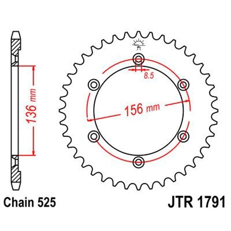 PLATO CORONA JT 1791 41T  525