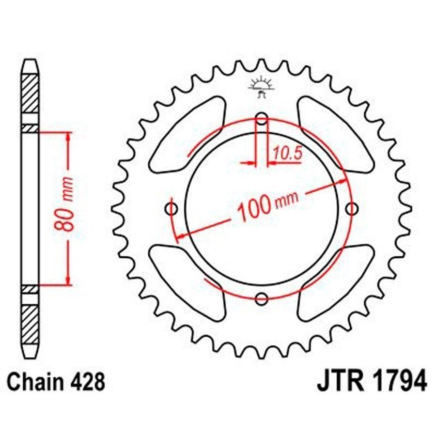PLATO CORONA JT 1794 45T  428
