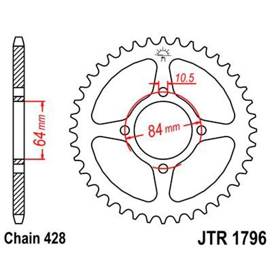 PLATO CORONA JT 1796 51T  428