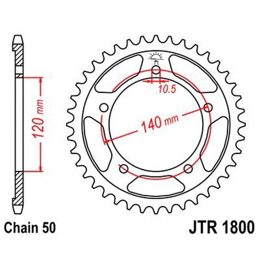 PLATO CORONA JT 1800 46T  530