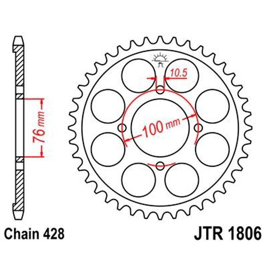 PLATO CORONA JT 1806 56T  428