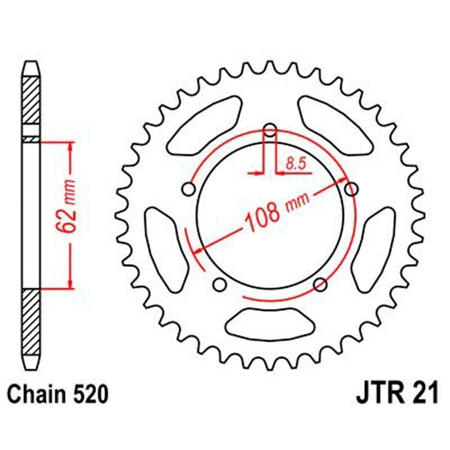 PLATO CORONA JT 021 40T  520