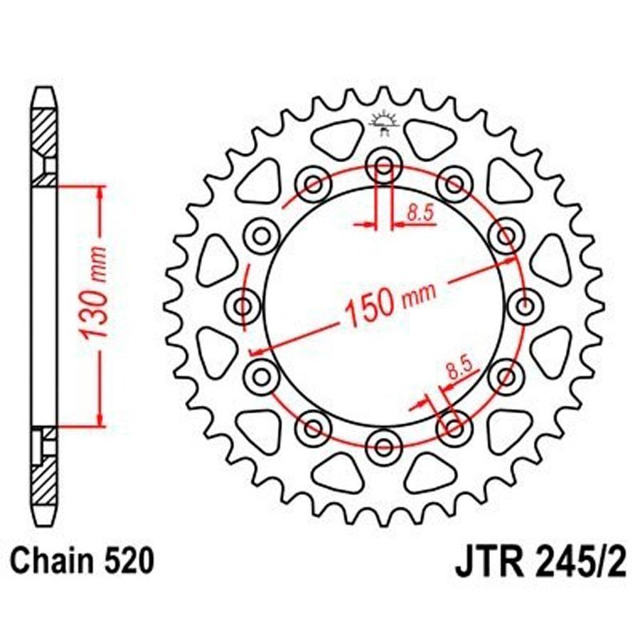 PLATO CORONA JT 245/2 43T  520