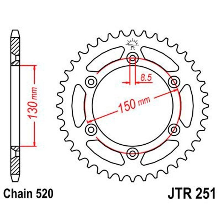 PLATO CORONA JT 251 51T  520