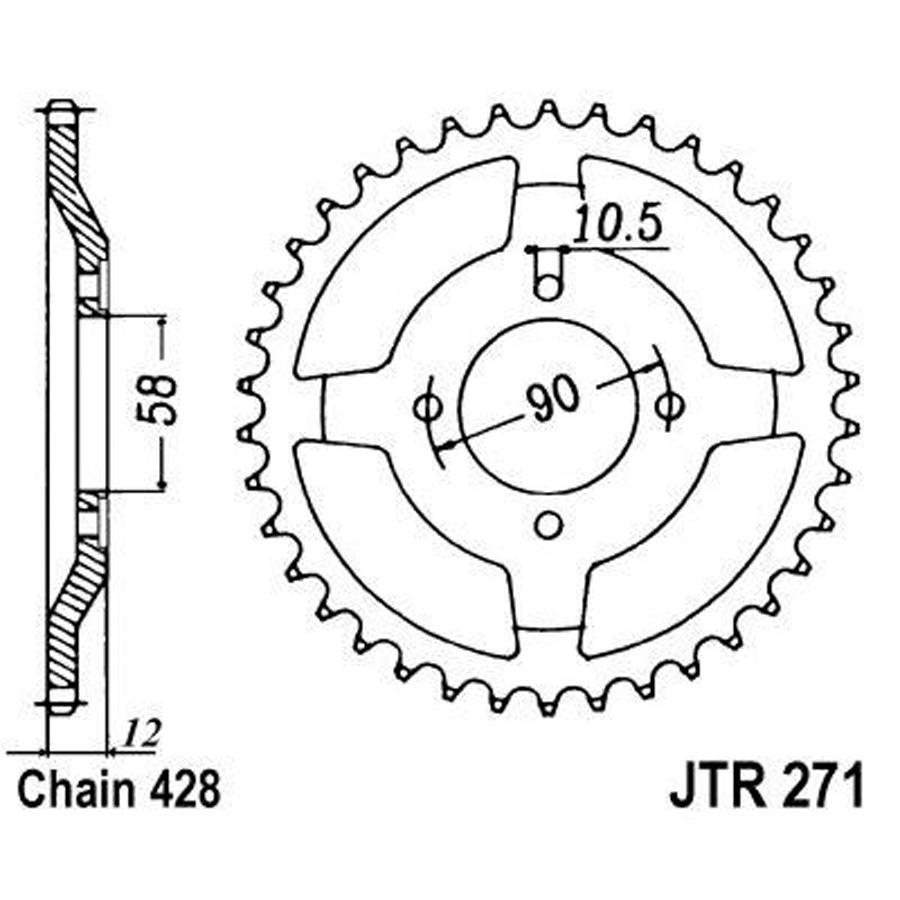 PLATO CORONA JT 271 50T  428