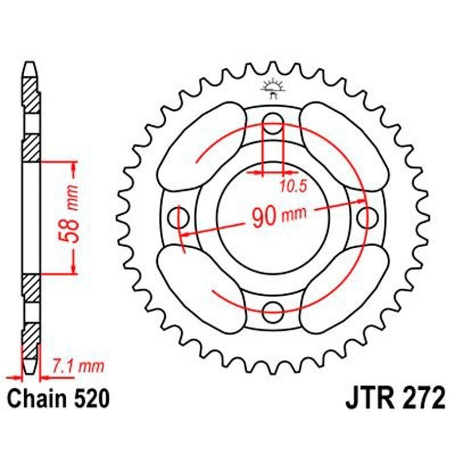 PLATO CORONA JT 272 31T  520