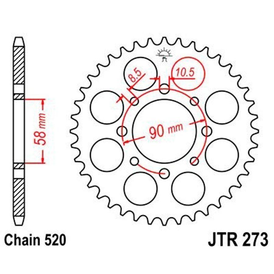 PLATO CORONA JT 273 44T  520