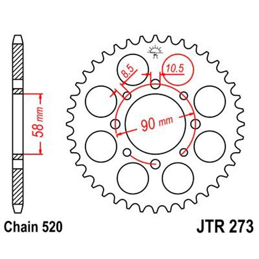 PLATO CORONA JT 273 45 = 272 45T  520