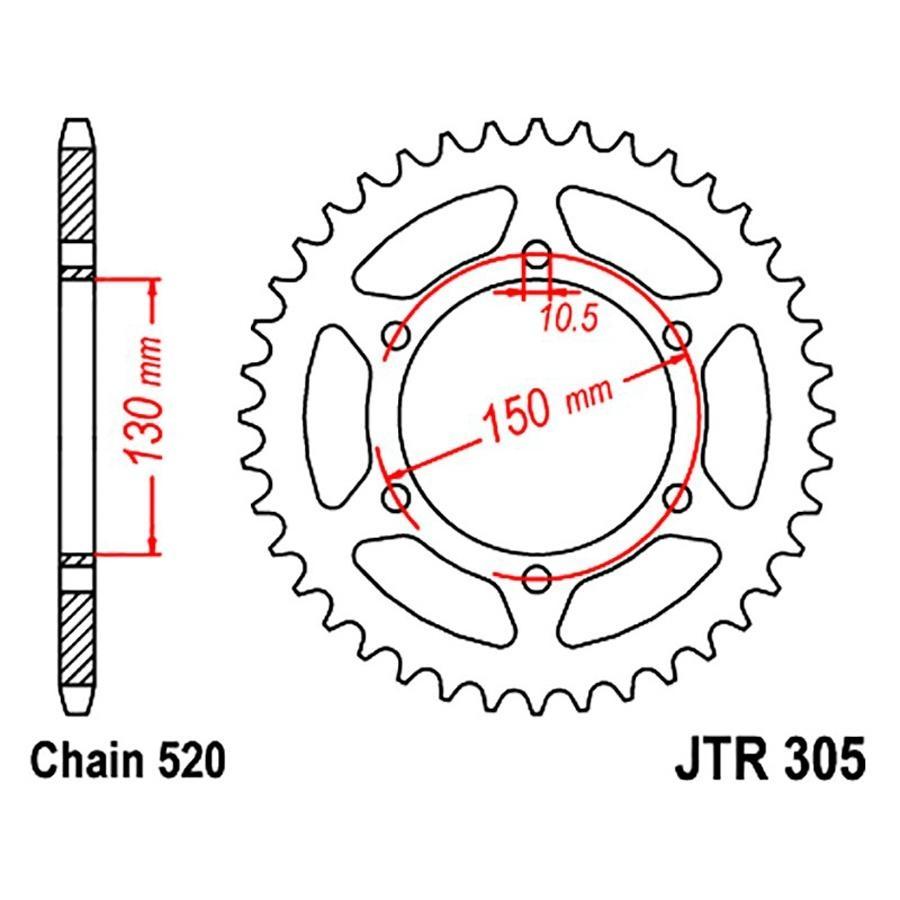 PLATO CORONA JT 305 46T  520