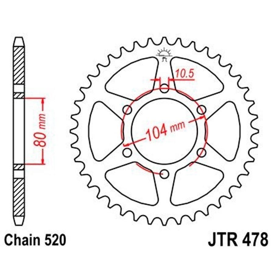 PLATO CORONA JT 478 43T  520