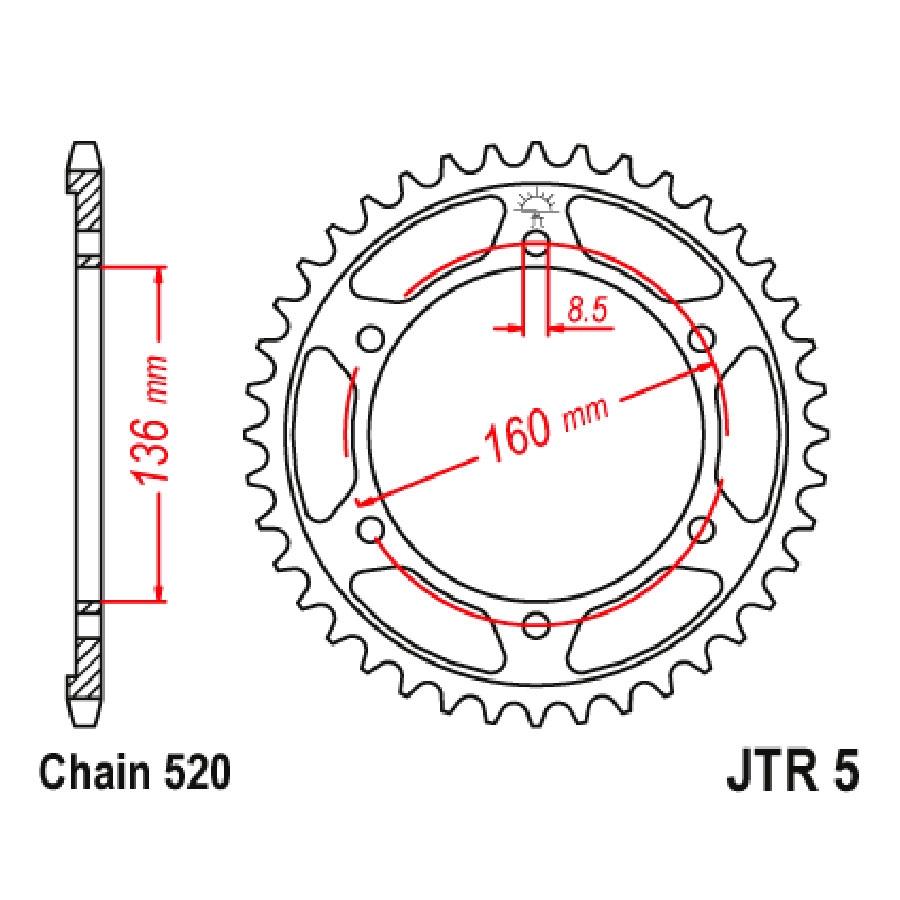 PLATO CORONA JT 005 40T  520