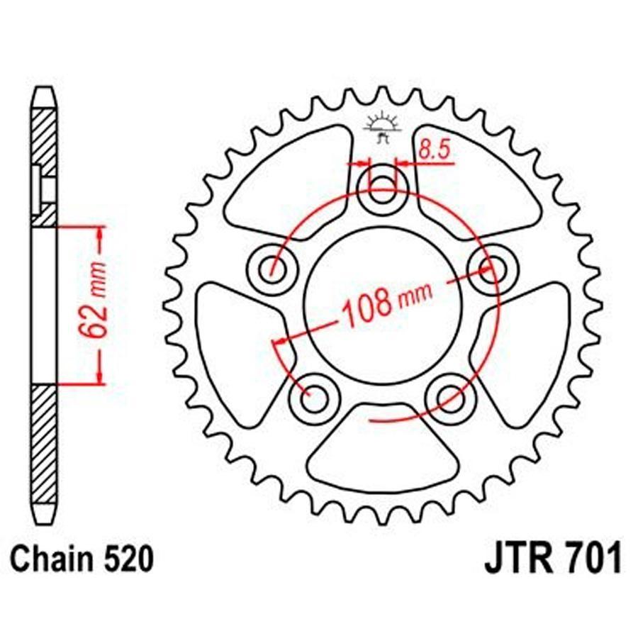 PLATO CORONA JT 701 39T  520