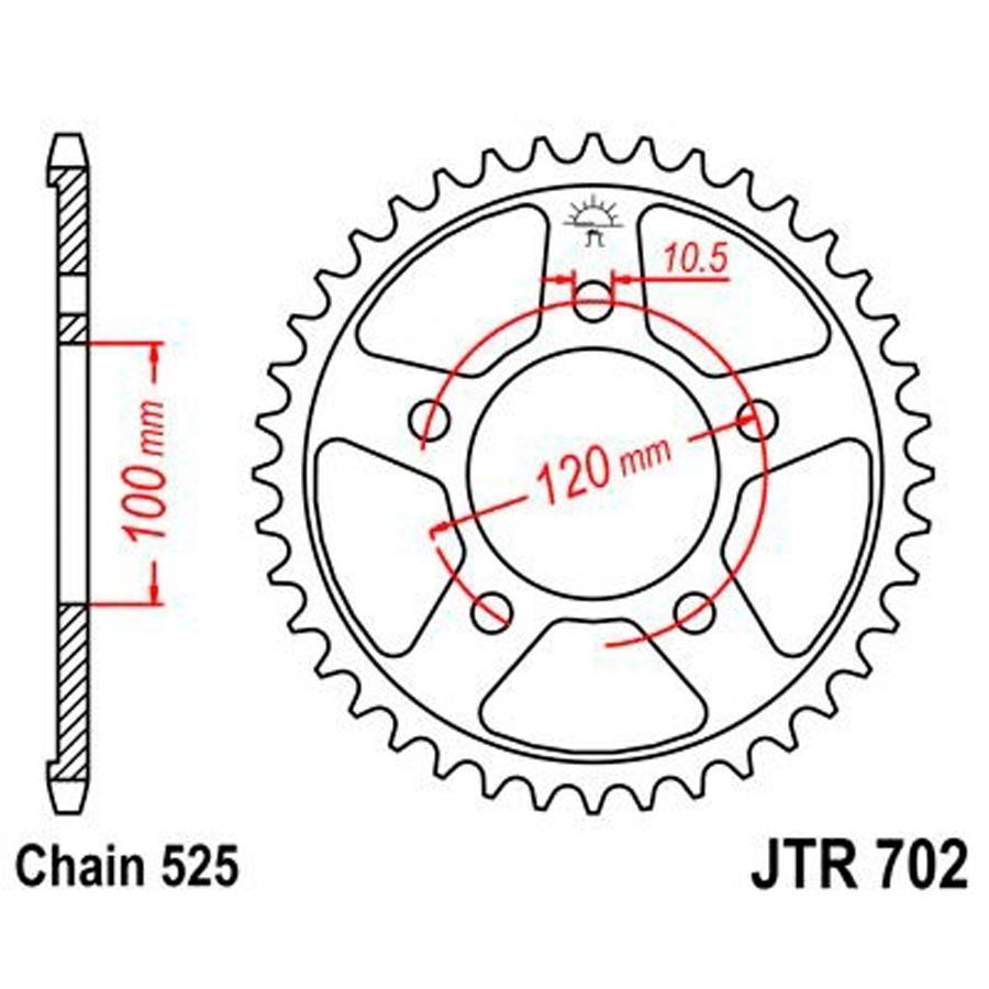 PLATO CORONA JT 702 44T  525