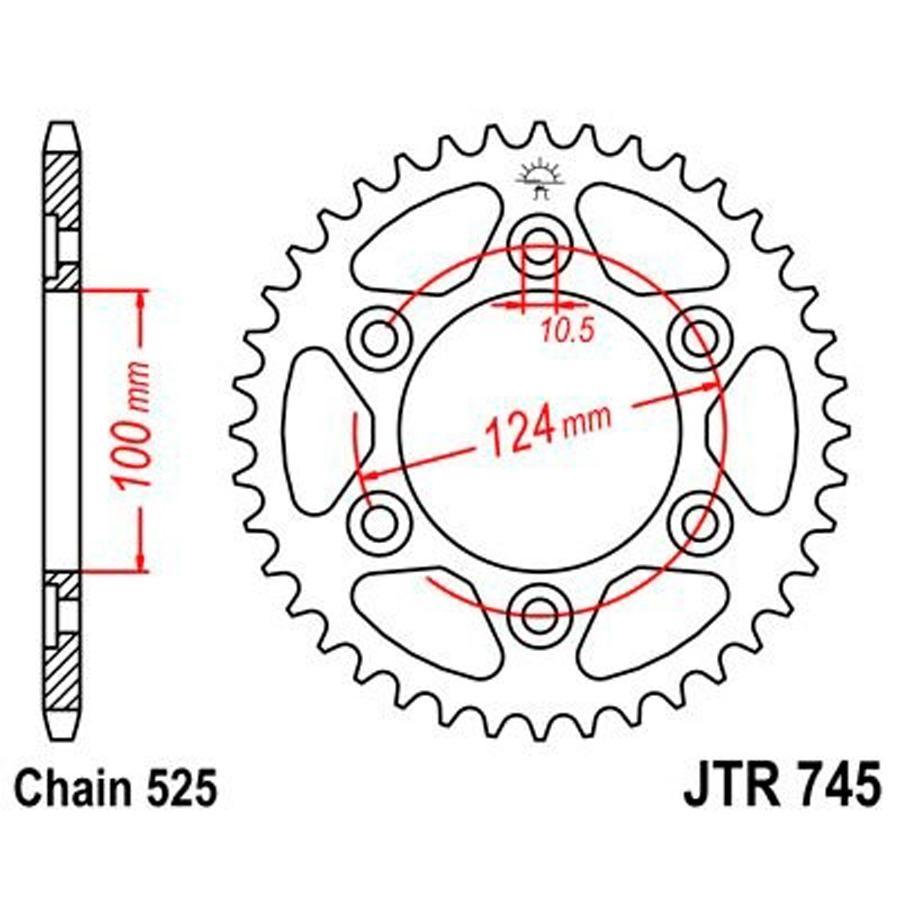 PLATO CORONA JT 745 39T  525
