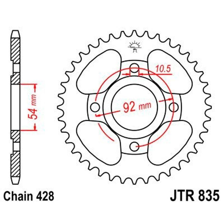 PLATO CORONA JT 835 47T  428