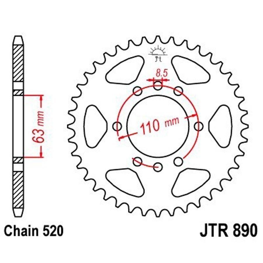 PLATO CORONA JT 890 42T  520