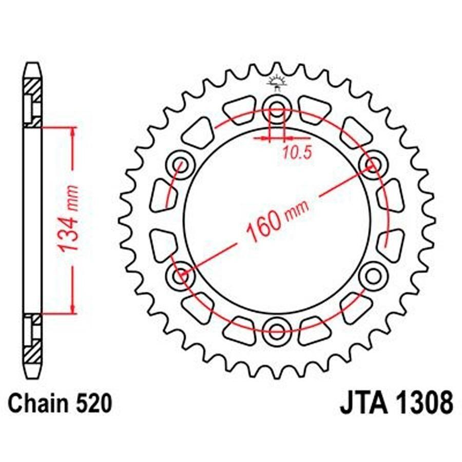 PLATO CORONA JT 1308 41T  520