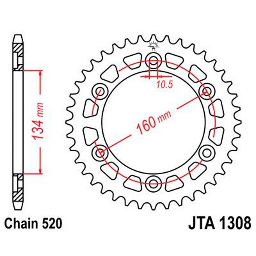 PLATO CORONA JT 1308 46T  520