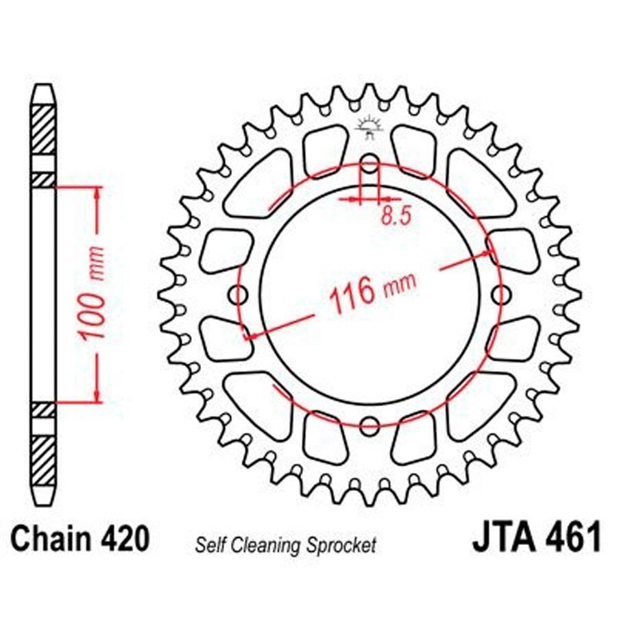 PLATO CORONA JT 461 51T  420