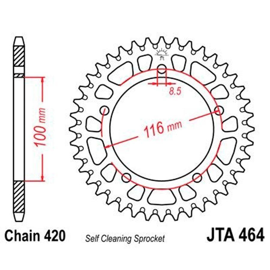 PLATO CORONA JT 464 44T  420