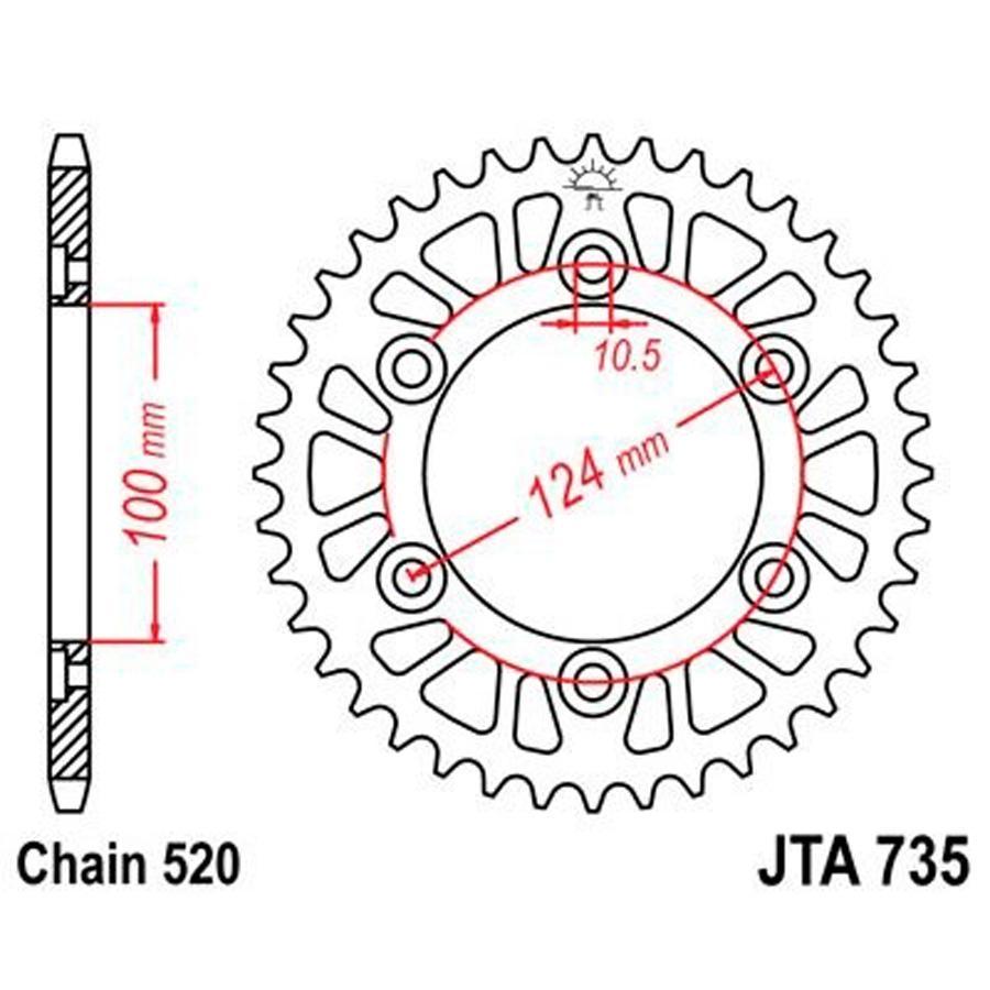 PLATO CORONA JT 735 38T  520