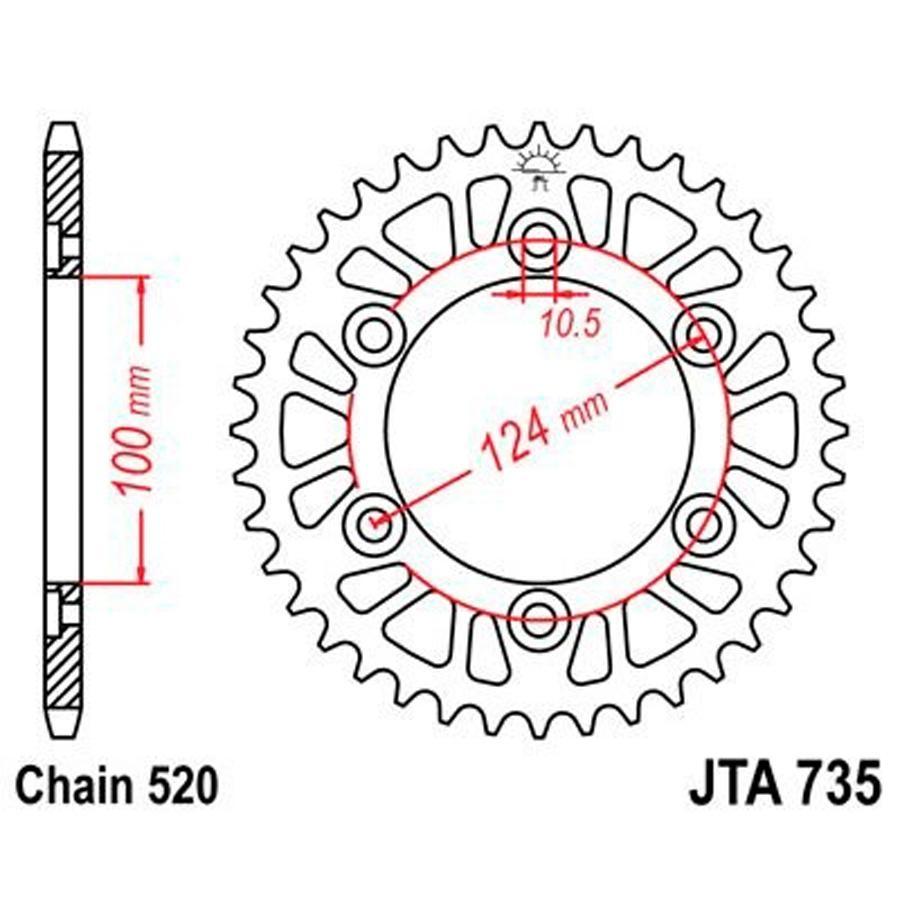 PLATO CORONA JT 735 39T  520