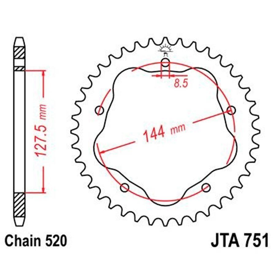 PLATO CORONA JT 751 43T  520