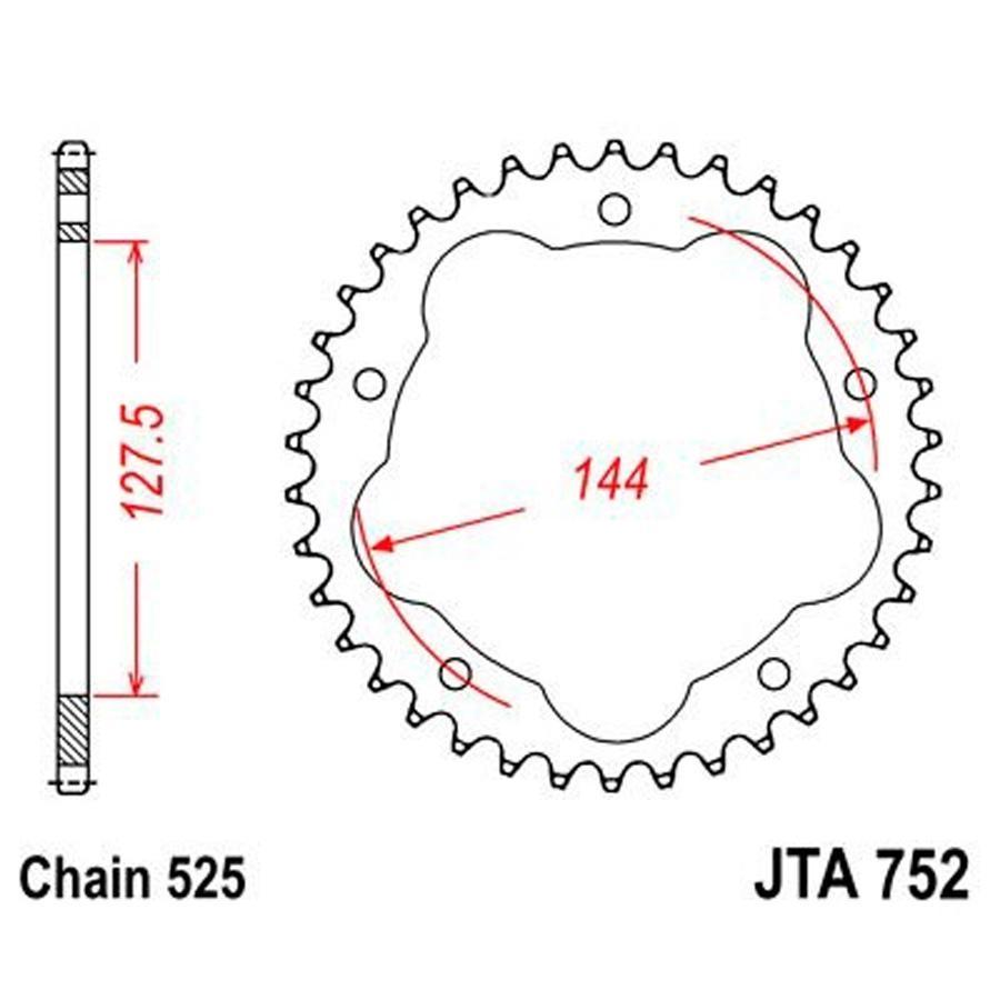 PLATO CORONA JT 752 38T  525