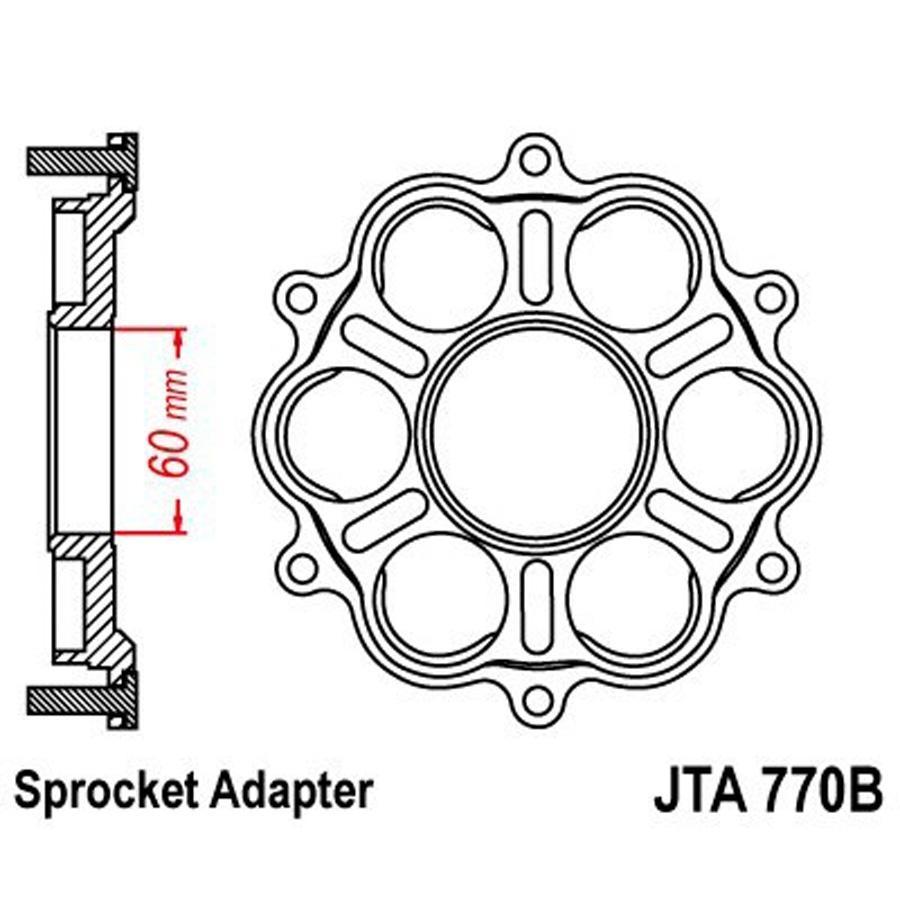 PORTA PLATO CORONA JT 770BT