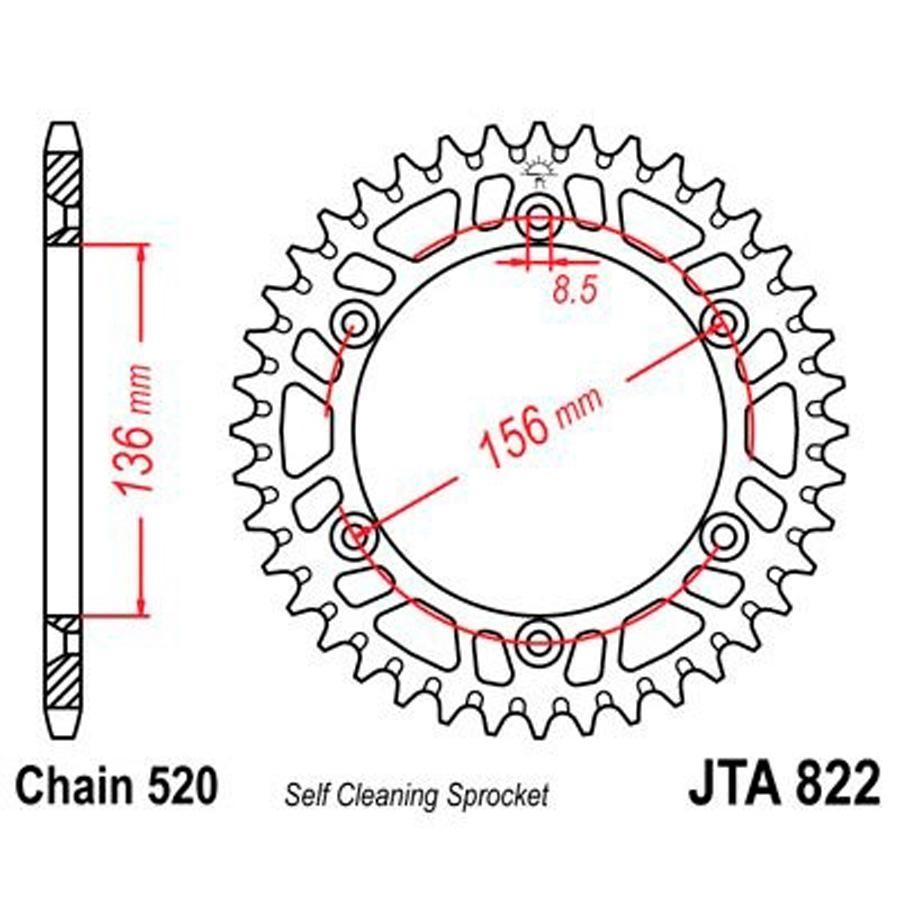 PLATO CORONA JT 822 51T  520